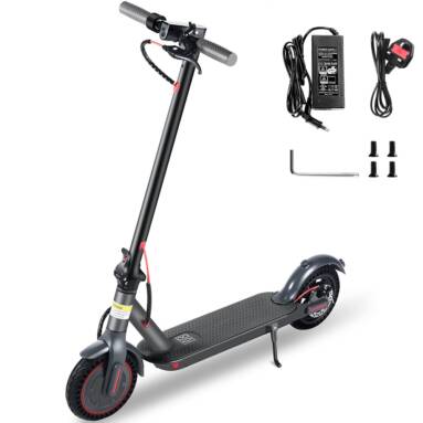 €225 with coupon for AOVO Q7 Folding Electric Scooter 8.5″ 350W Motor 36V 10.4Ah Battery BMS 3 Speed Modes Disc Brake Max Speed 31KM/h LCD Display 25KM Long Range Aluminum Alloy Frame Support Bluetooth APP from EU warehouse GEEKBUYING