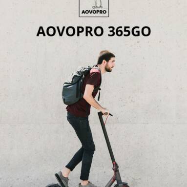 €219 with coupon for AOVOPRO 365GO Electric Scooter from EU CZ warehouse BANGGOOD