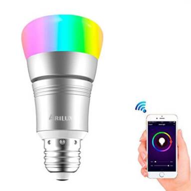 €7 with coupon for ARILUX® E27 7W RGBW WIFI Timing APP Control LED Smart Light Bulb Work With Amazon Alexa AC85-265V from BANGGOOD