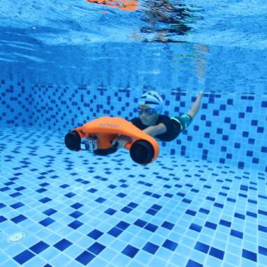 €369 with coupon for ASIWO Turbo Underwater Scooter Electric Sea Scooter With 3-Speed Compatible With GoPro-Orange from EU warehouse GSHOPPER