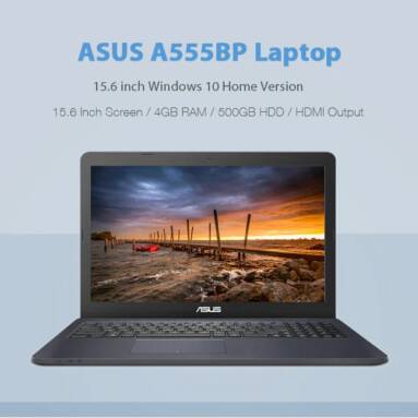 $439 with coupon for ASUS A555BP Laptop from GEARBEST
