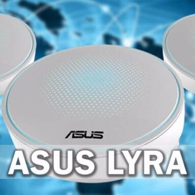 $359 flashsale for ASUS Lyra Mesh WiFi System  –  WHITE from GearBest