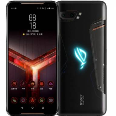€1121 with coupon for ASUS ROG Phone 2 6.59 Inch FHD+ 6000mAh Android 9.0 NFC 48MP + 13MP Rear Camera 12GB RAM 512GB ROM USF 3.0 Snapdragon 855 Plus Octa Core 2.96GHz 4G Gaming Smartphone – Black Chinese Version from BANGGOOD