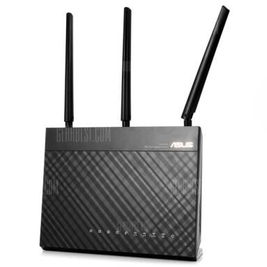 $135 with coupon for ASUS RT-AC68U Wireless Router  –  BLACK from GearBest