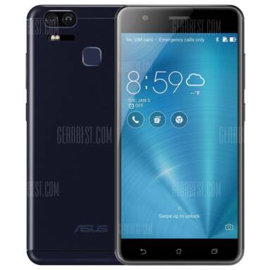 $384 with coupon for ASUS ZENFONE 3 ZOOM ( ZE553KL ) 4G Phablet 4GB+128GB BLACK from GearBest