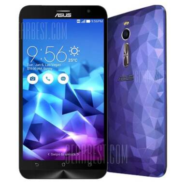 $138 with coupon for ASUS ZenFone 2 (ZE551ML) 4G LTE Smartphone 5.5 inch Phablet  –  BLUE