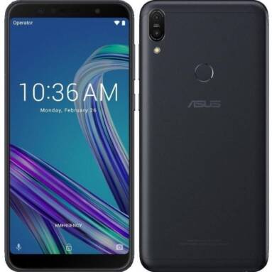 €96 with coupon for ASUS ZenFone Max Pro M1 ZB602KL Global Version 6.0 Inch FHD+ 5000mAh 4GB 64GB Snapdragon 636 Octa Core 4G Smartphone – Black from BANGGOOD