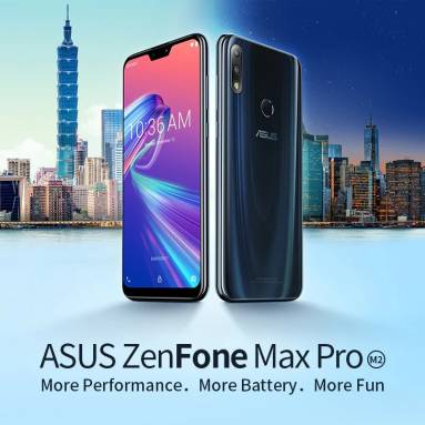 $249 with coupon for ASUS ZenFone Max Pro ( M2 ) ( ZB631KL ) 4G Phablet Global Version – Gray from GEARBEST