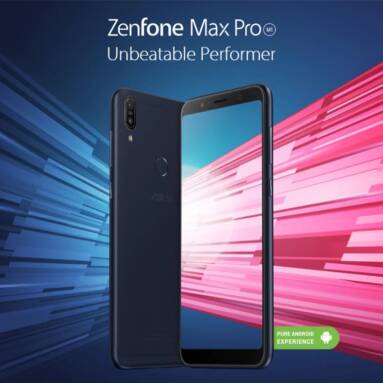 €223 with coupon for ASUS Zenfone Max Pro ( M1 ) 4G Phablet Global Version – BLACK from GearBest
