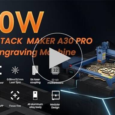 €779 with coupon for ATOMSTACK A30 Pro 160w Laser Engraver from EU warehouse BANGGOOD