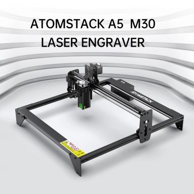 209 يورو مع كوبون لـ ATOMSTACK A5 M30 Laser Engraver DIY بها بنفسك آلة قطع النقش بالليزر من مستودع الاتحاد الأوروبي TOMTOP