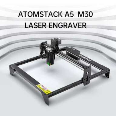 €229 with coupon for ATOMSTACK A5 M30 5.5W Laser Engraver, 0.31*0.5mm Ultra-Fine Compressed Spot, Printing Size 410*400mm from EU warehouse GEEKBUYING