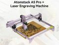 €259 with coupon for New ATOMSTACK A5 PRO+ Upgraded Laser Engraving Machine Cutter Wood Cutting Design Desktop DIY Laser Engraver New Eye Protection Design Ultra-Fine Laser Focal Area from EU CZ warehouse BANGGOOD