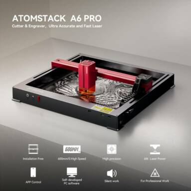 €276 with coupon for ATOMSTACK A6 Pro Laser Engraver from BANGGOOD
