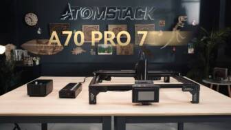 €1519 with coupon for ATOMSTACK A70 Pro Laser Engraver 77W COS Blue Light Laser Power with F60 Air Assist Set from EU warehouse TOMTOP