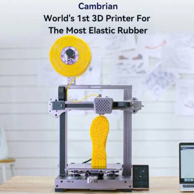 €191 with coupon for ATOMSTACK Cambrian Pro Desktop Rubber 3D Printer Support Printing Elastic Rubber with 235mm Printing Area Dual Printing Head from EU warehouse TOMTOP