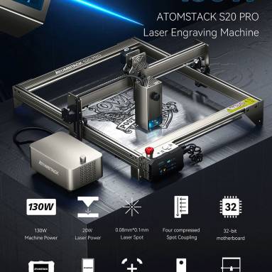 €954 with coupon for ATOMSTACK S20 Pro 20W Laser Engraver Cutter with Air Assist Kits from EU warehouse GEEKBUYING