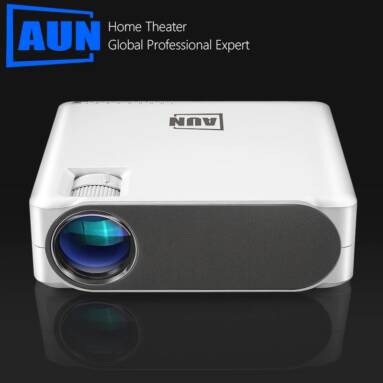 €135 with coupon for AUN AKEY6 Projector Full HD 1080P Resolution 6800 Lumens Built in Multimedia System Video Beamer LED Projector for Home Theater from EU CZ warehouse BANGGOOD