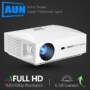 AUN F30 Projetor Full HD 1920x1080. Projector LED para Home Theater 5500 Lumens 3D 4K Projector