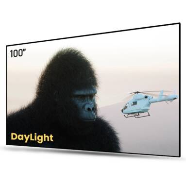 €1029 with coupon for AWOL 100Inch ALR Projector Cinematic Screen from EU CZ warehouse BANGGOOD