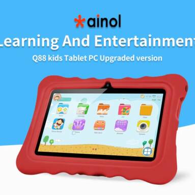 $45 with coupon for Ainol Q88 Kid Tablet PC – GREEN from Gearbest