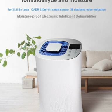 EARLY BIRD $126 with coupon for Air Purifier Eliminating Formaldehyde Household Oxygen Bar from GearBest