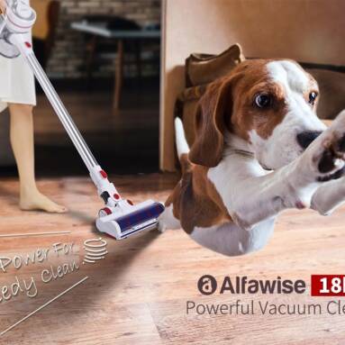 $115 with coupon for Alfawise AR182BLDC 18kPa Powerful Cordless Stick Vacuum Cleaner EU warehouse from GEARBEST
