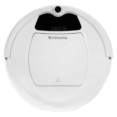 $69 with coupon for Alfawise B3000 Smart Robotic Vacuum Cleaner  –  US PLUG  WHITE from GearBest