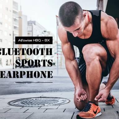 $9 with coupon for Alfawise HBQ – BX Bluetooth Sports Earphone HiFi Earbuds – Red from GEARBEST