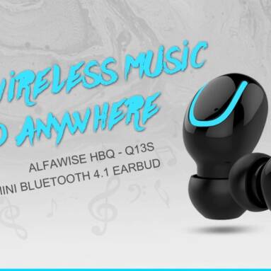 $8 with coupon for Alfawise HBQ – Q13S Mini Bluetooth 4.1 Sport Earbud from GearBest