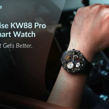 €89 with coupon for Alfawise KW88 Pro 3G Smartwatch Phone from GearBest
