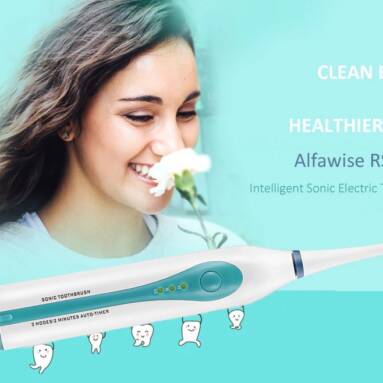 $5 with coupon for Alfawise RST2050 Intelligent Sonic Electric Toothbrush from Gearbest