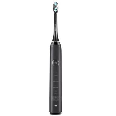 $24 with coupon for Alfawise S100 Sonic Electric Toothbrush  –  BLACK from Gearbest