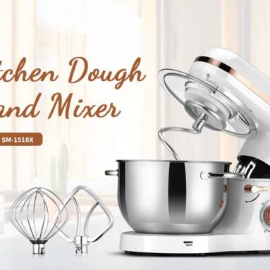 €99 with coupon for Alfawise SM-1518X Kitchen Kneading Machine Dough Stand Mixer from GEARBEST