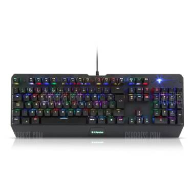 $43 with coupon for Alfawise V1 Mechanical Keyboard  –  BRAZILIAN PORTUGUESE VERSION  BLACK from GearBest
