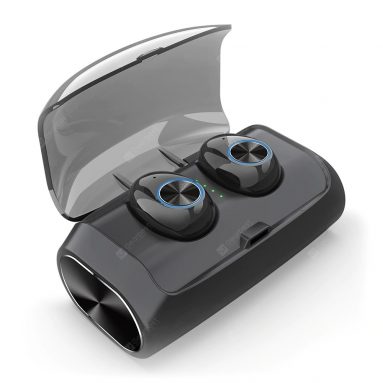 $ 21 com cupom para Fones de ouvido intra-auriculares sem fio Bluetooth Alfawise V6 TWS da GEARBEST