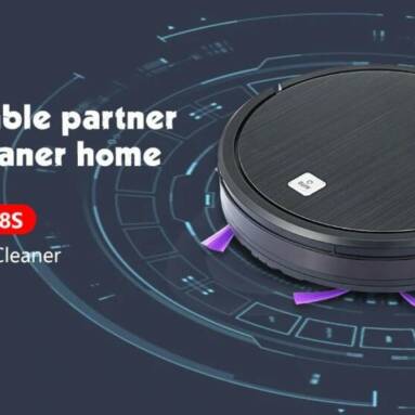 €84 with coupon for Alfawise V8S Robot Vacuum Cleaner Dual SLAM from GearBest