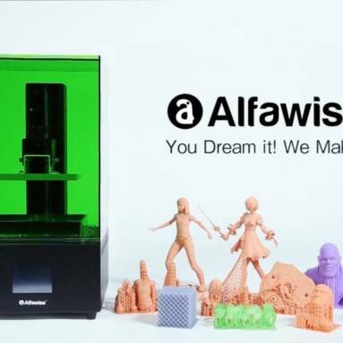 $289 with coupon for Alfawise W20 UV LCD 3D Printer 2K Resolution Build Volume 120 x 68 x 170mm – Green EU Plug from GEARBEST