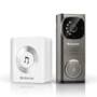 Alfawise WD613 Smart Video Doorbell - GRAY EU PLUG