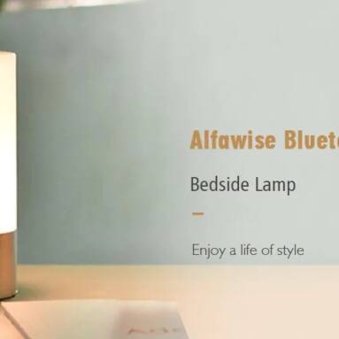 €28 with coupon for Alfawise WL32 Dimmable RGBW Bluetooth Speaker Bedside Lamp 16 Million Color / 360-degree Touch Sensing – WHITE from GEARBEST