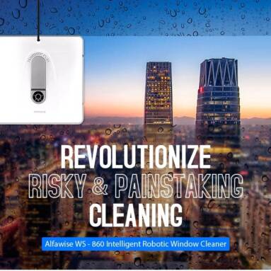 $139 with coupon for Alfawise WS – 860 Intelligent Window Cleaner EU warehouse  from GearBest