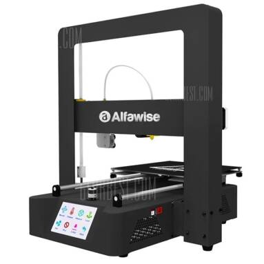 €243 with coupon for Alfawise X6A Metal Quickly 3D DIY Printer 220 x 220 x 220mm – BLACK EU PLUG from GearBest