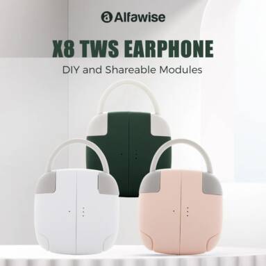 €29 with coupon for Alfawise X8 TWS Bluetooth 5.0 Headphones True Wireless Stereo Earphones Pop to Connect 18 Hours Battery Life 13mm Dynamic Driver from GEARBEST