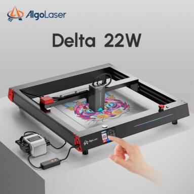 €629 with coupon for Algolaser Delta 22W Laser Engraver with Auto Air Pump from EU warehouse TOMTOP