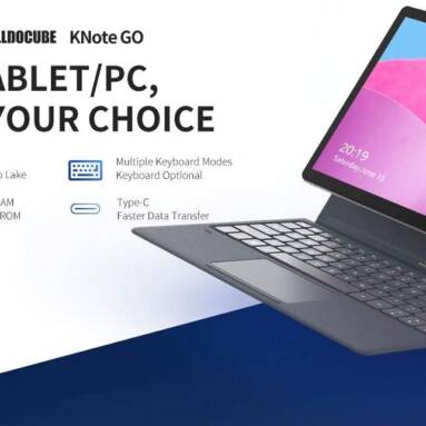 €184 with coupon for Alldocube KNote GO 64GB Intel Apollo Lake N3350 11.6 Inch Windows 10 Tablet With Keyboard from EU ES warehouse BANGGOOD