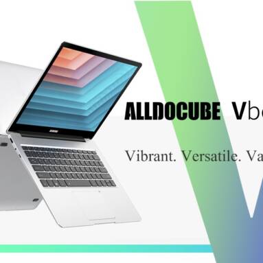 €219 with coupon for Alldocube VBook Laptop 13.5 inch 3000*2000 High-Resolution Intel N3350 8G RAM 256GB eMMC 100%sRGB 38Wh Full-featured Type-C Full Metal Notebook from BANGGOOD