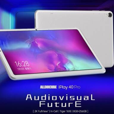 €141 with coupon for ALLDOCUBE iPlay 40 Pro UNISOC Tiger T618 octa-core Chip LTE Tablet 10.4 Inch 2000*1200 8GB RAM 256GB ROM Android 11 with Keyboard from GEEKBUYING