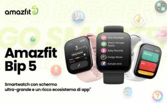 €60 with coupon for Amazfit Bip 5 Smartwatch from ALIEXPRESS