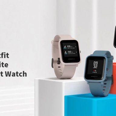 39 € med kupon til originalt Amazfit Bip Lite Light Smart Watch fra xiaomi Eco-System fra BANGGOOD