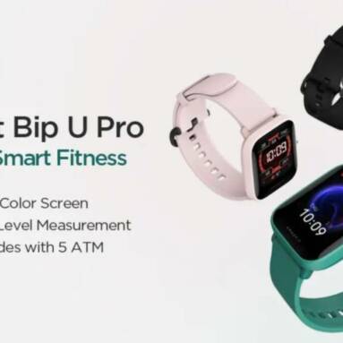 €29 with coupon for Global Version Amazfit Bip U Pro GPS Smartwatch 1.43 inch 50 Watch Faces Color Screen 5 ATM 60+ Sports Mode Heart Rate Tracking from ALIEXPRESS